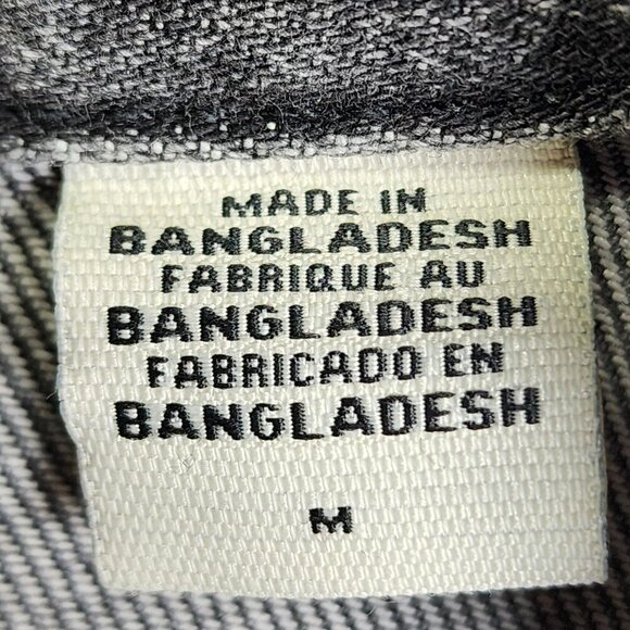 88Rising Higher Brothers Black Levis Jean Jacket, Men's Medium - Picture 10 of 14